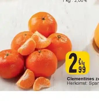 Cora Clementines zonder blad aanbieding