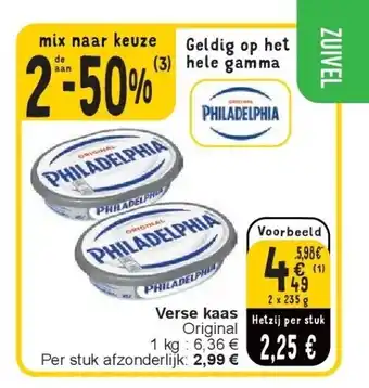 Cora Verse kaas aanbieding