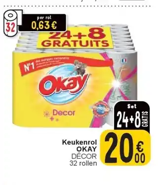 Cora Keukenrol OKAY aanbieding