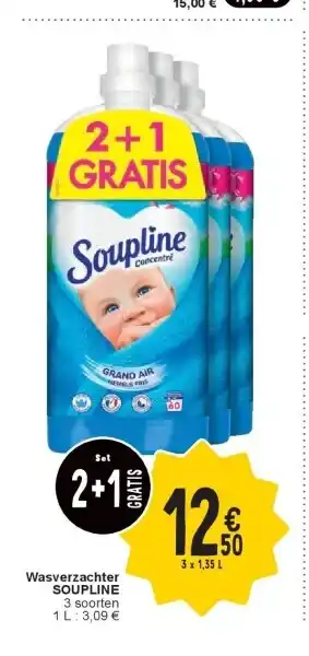 Cora Wasverzachter SOUPLINE aanbieding