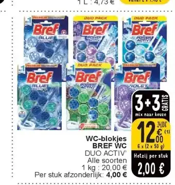 Cora WC-blokjes BREF WC aanbieding