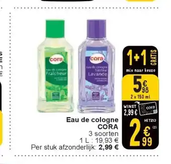 Cora Eau de cologne CORA aanbieding