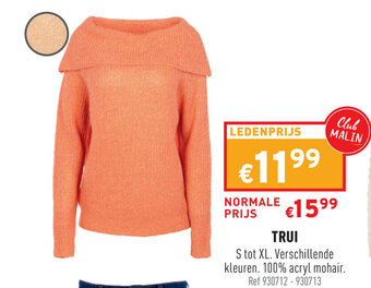 Trafic Trui aanbieding