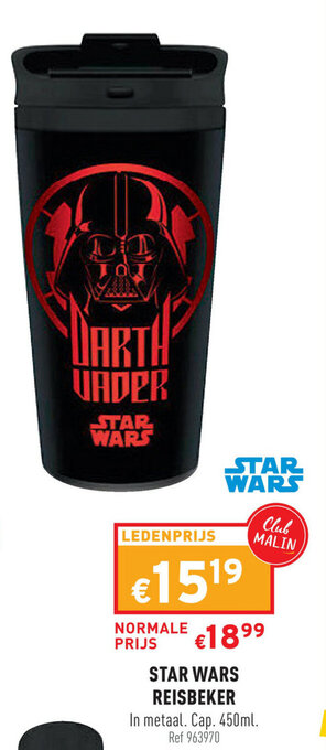 Trafic Star Wars Reisbeker aanbieding
