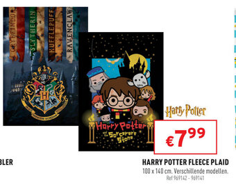 Trafic Harry Potter Fleece Plaid aanbieding