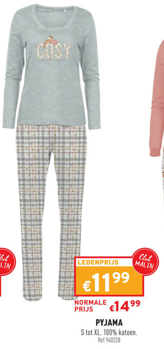 Trafic Pyjama S tot XL aanbieding