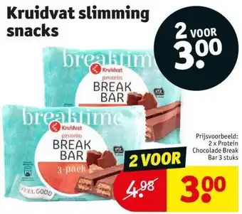 Kruidvat Slimming snacks aanbieding