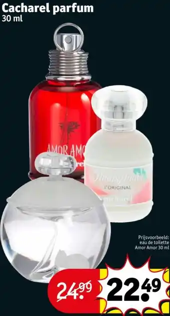 Kruidvat Cacharel parfum 30 ml aanbieding