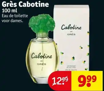 Kruidvat Grès Cabotine 100ml aanbieding