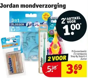 Kruidvat Jordan mondverzorging aanbieding