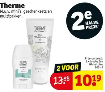 Kruidvat Therme aanbieding