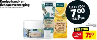 Kruidvat Kneipp hand- en lichaamsverzorging aanbieding