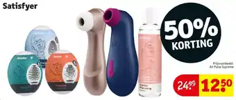 Kruidvat Satisfyer aanbieding