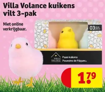 Kruidvat Villa Volance kuikens vilt 3-pak aanbieding