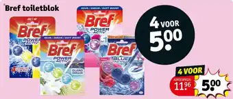 Kruidvat Bref toiletblok aanbieding