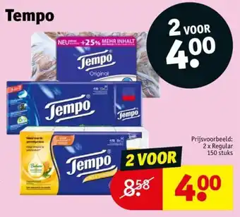 Kruidvat Tempo aanbieding