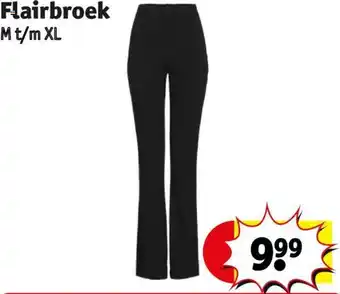 Kruidvat Flairbroek M t/m XL aanbieding