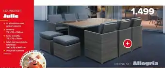 Euroshop LOUNGESET Julie aanbieding