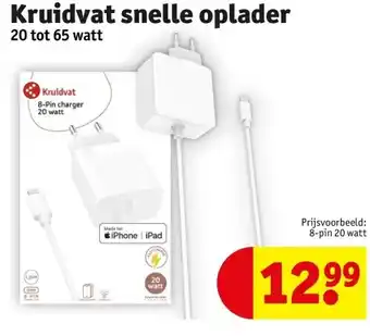 Kruidvat snelle oplader