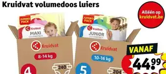 Kruidvat Kruidvat volumedoos luiers aanbieding
