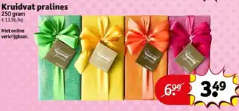 Kruidvat Kruidvat pralines aanbieding