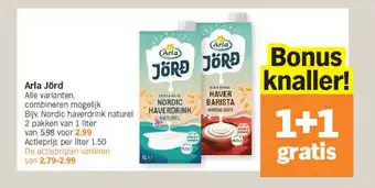 Albert Heijn Arla Jörd aanbieding
