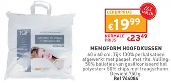 Trafic MEMOFORM HOOFDKUSSEN 60 x 60 cm aanbieding