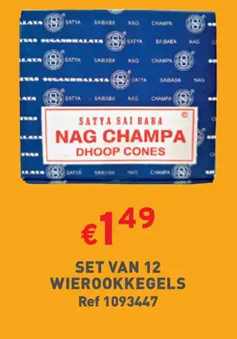 Trafic SET VAN 12 WIEROOKKEGELS aanbieding