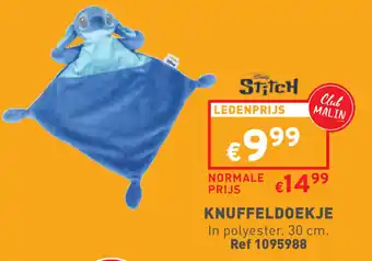 KNUFFELDOEKJE In polyester. 30 cm.