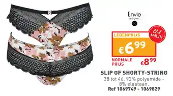 Trafic SLIP OF SHORTY-STRING aanbieding