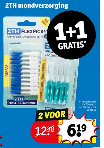 Kruidvat 2TH mondverzorging aanbieding