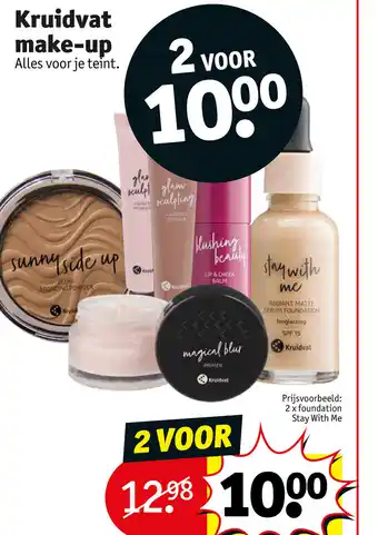 Kruidvat Make-up aanbieding