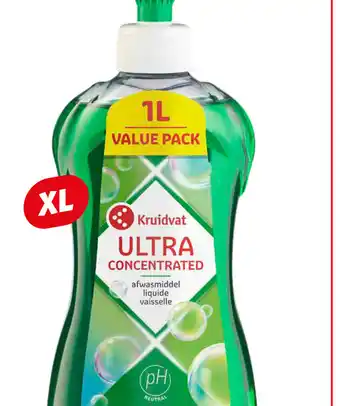 Kruidvat Afwasmiddel 1000 ml aanbieding