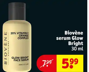 Kruidvat Biovène serum Glow Bright 30 ml aanbieding
