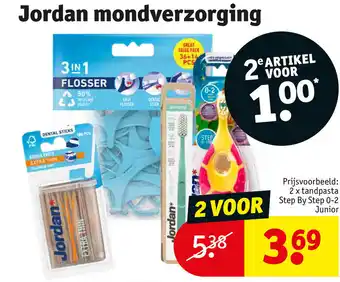 Kruidvat Jordan mondverzorging aanbieding