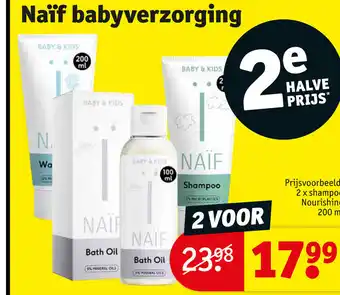 Kruidvat Naïf babyverzorging aanbieding