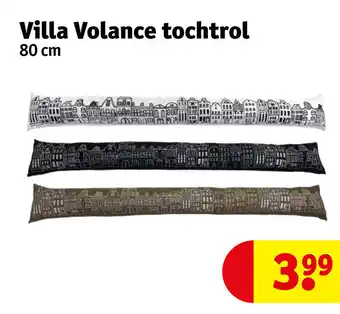 Kruidvat Villa Volance tochtrol 80 cm aanbieding