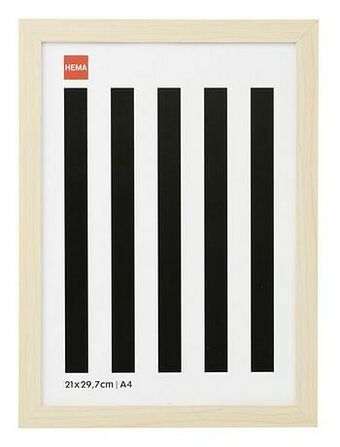 HEMA HEMA Fotolijst Hout A4 Naturel aanbieding