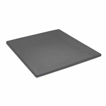 Leen Bakker Cinderella topper hoeslaken - antraciet - 180x210 centimeter - Leen Bakker aanbieding