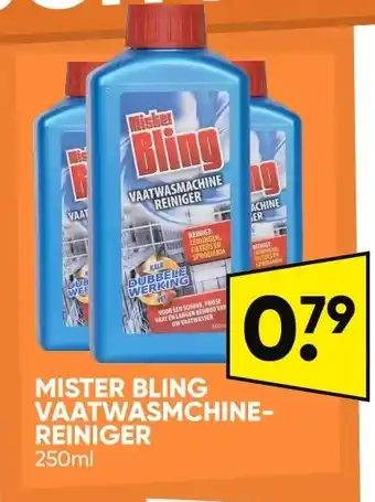 MISTER BLING VAATWASMCHINE REINIGER 250ml