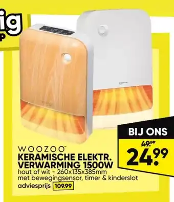 KERAMISCHE ELEKTR. VERWARMING 1500W