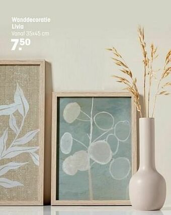 Kwantum Wanddecoratie livia aanbieding
