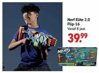 Multi bazar Nerf elite 2.0 flip-16 aanbieding