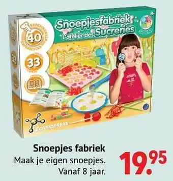 Multi bazar Snoepjes fabriek aanbieding