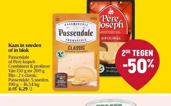 Delhaize Kaas in sneden of in blok aanbieding