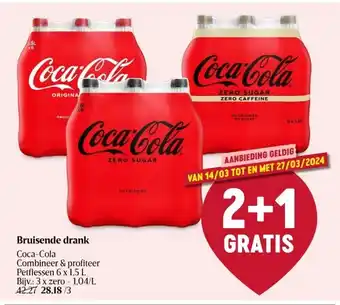 Delhaize Bruisende drank aanbieding