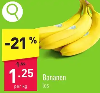 ALDI Bananen per kg aanbieding