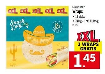 Lidl Wraps aanbieding