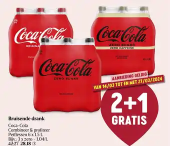 Delhaize Coca-Cola bruisende drank aanbieding