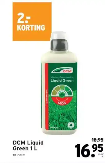 GAMMA DCM Liquid Green 1 L aanbieding